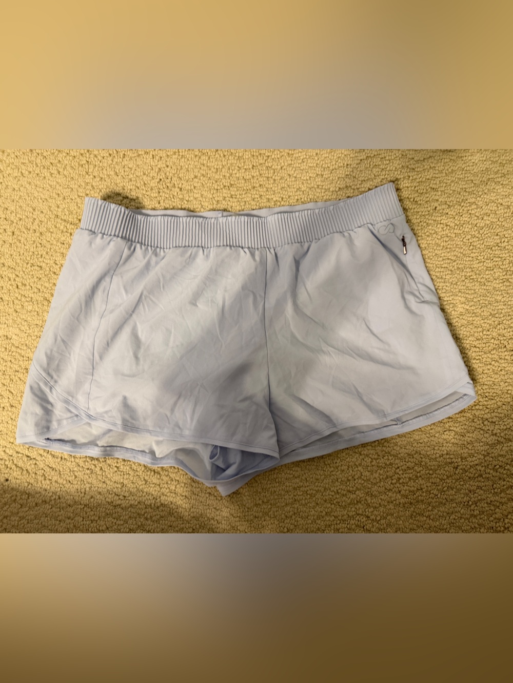 CALIA by Carrie Underwood Pale Blue Women's Athletic Shorts